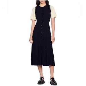 Sandro Menia Midi Dress / Size 36